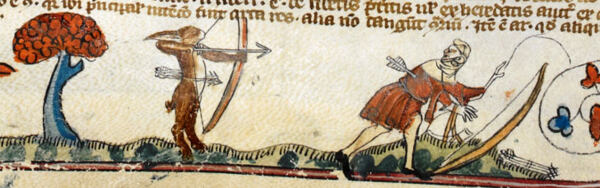 Aus dem Buch “Decretals of Gregory IX with gloss of Bernard of Parma” (a.k.a. The Smithfield Decretals), England, 1300–1340 Hase Symbol