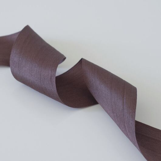 Seidenband 3,2 cm, chocolate